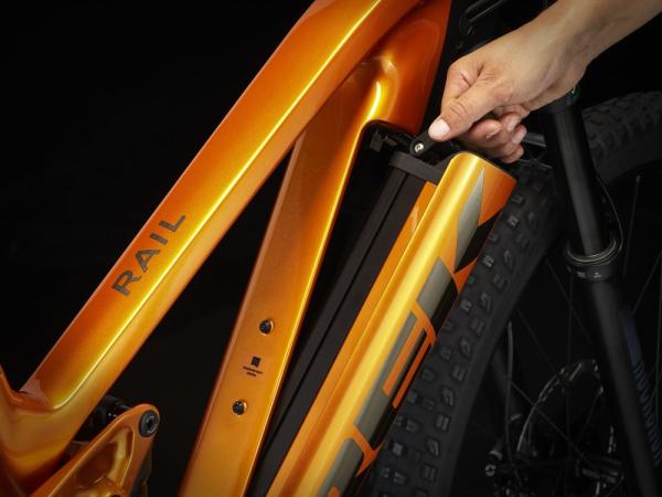 Trek Rail 9.5 Deore EU XL Factory Orange/Lithium Grey Produktbild 4