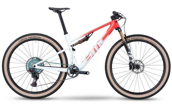 BMC Fourstroke 01 LTD Neon Red / White M