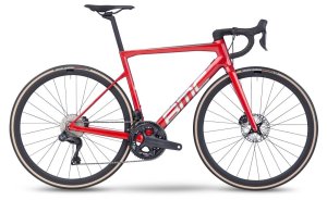 BMC Teammachine SLR ONE PRISMA RED / BRUSHED ALLOY 56